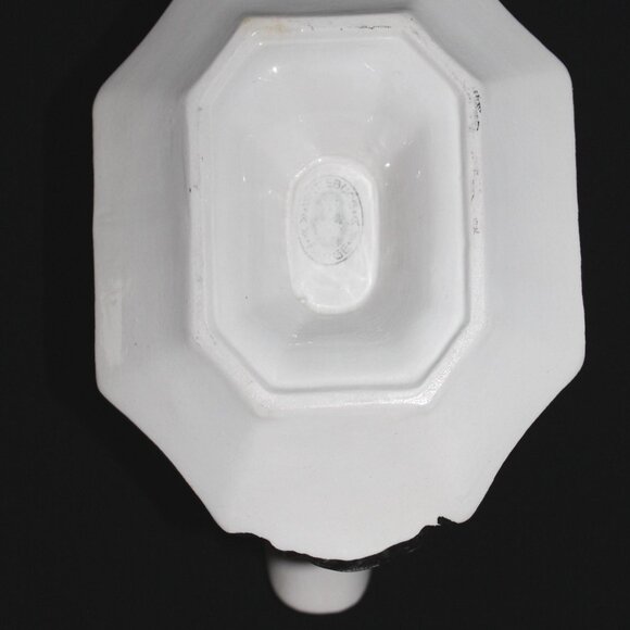 Antique German Gravy Boat | Steingutfabrik Witteburg - Picture 6 of 13